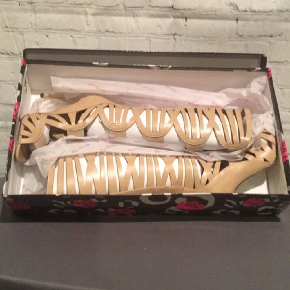 NIB Gladiator Style High Heel Boots, Multiple Szs - Picture 6 of 8
